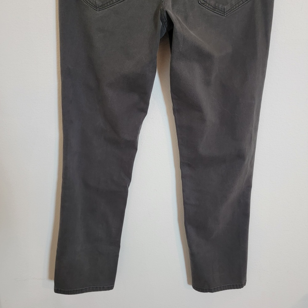 Banana Republic Slim Twill Traveler Pant Charcoal Gray Men's 31x32 Actual 31x28 - Picture 8 of 14